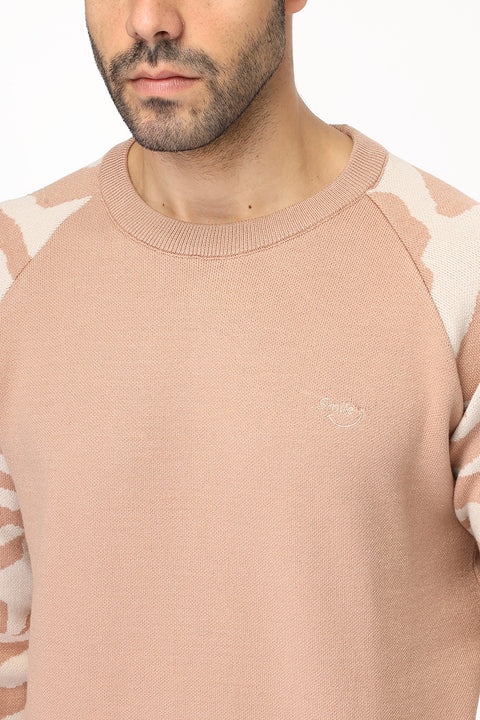 Regular Fit Pullover Beige