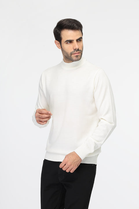 Regular Fit Pullover Off White