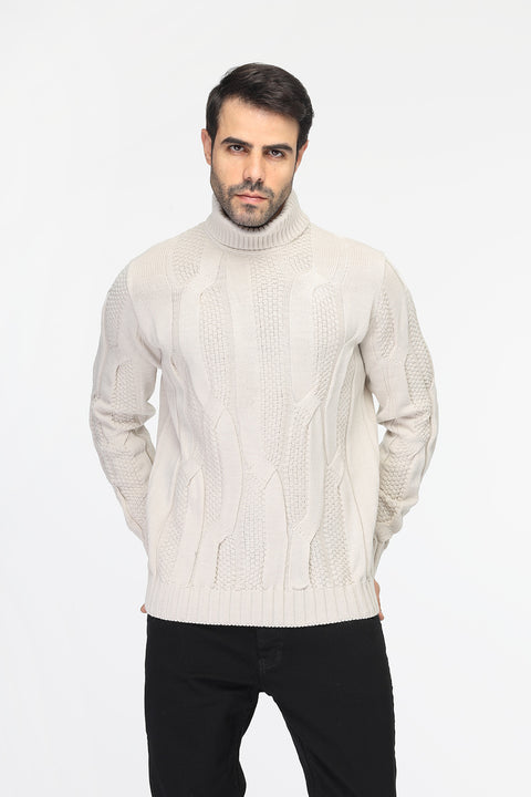 Regular Fit Pullover Beige