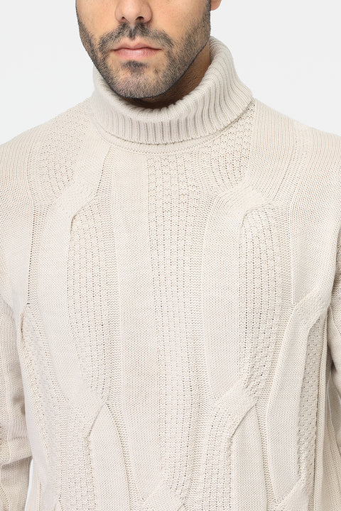 Regular Fit Pullover Beige