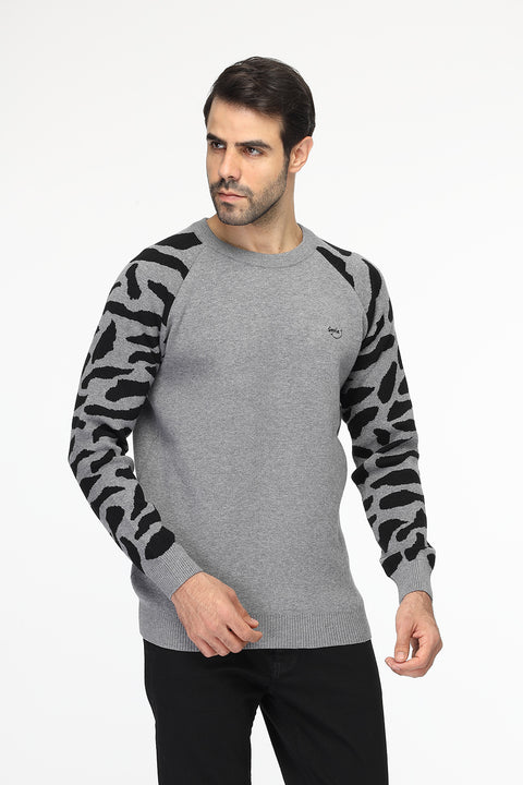 Regular Fit Pullover Gray