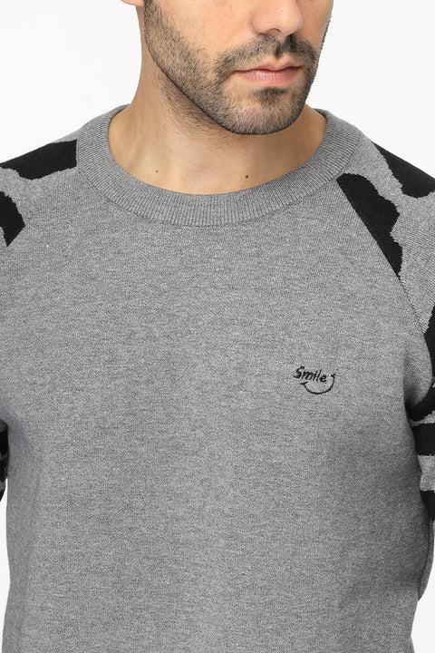 Regular Fit Pullover Gray