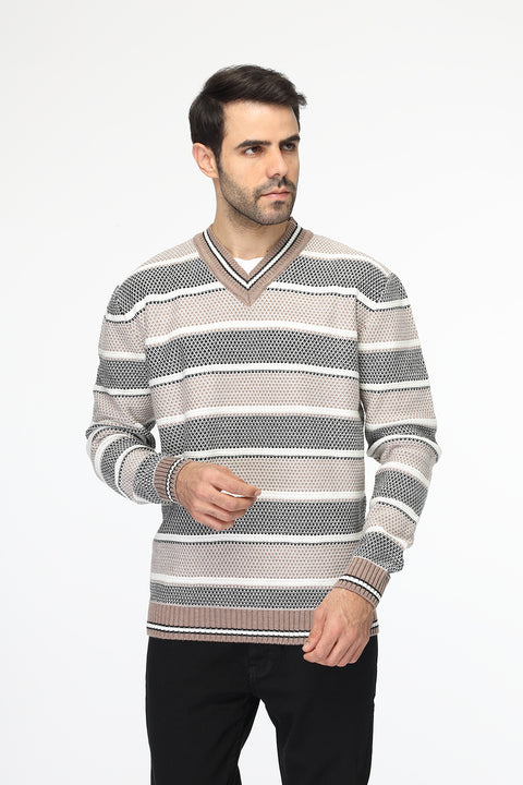 Regular Fit Pullover Beige