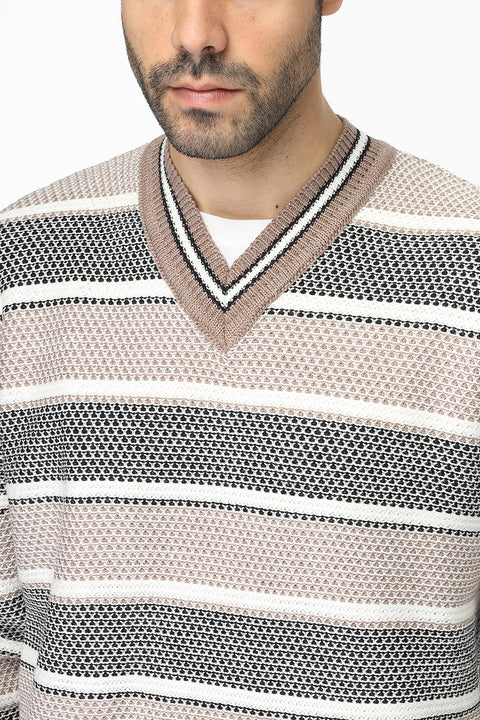 Regular Fit Pullover Beige