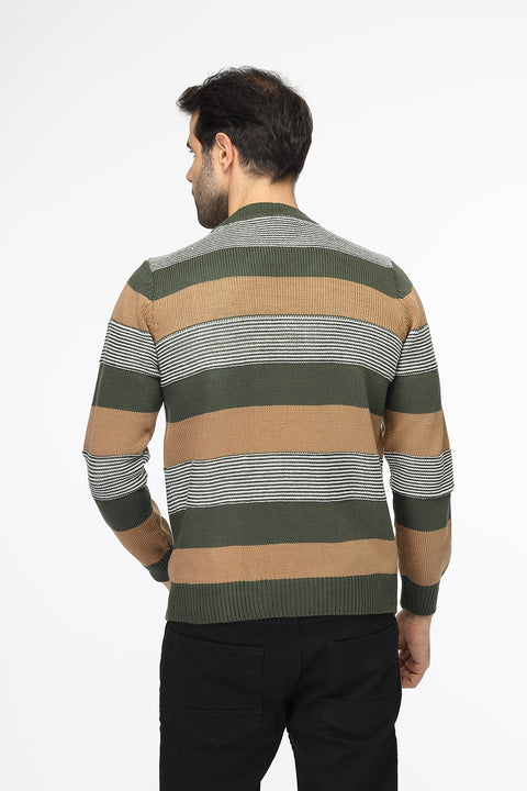 Regular Fit Pullover Green