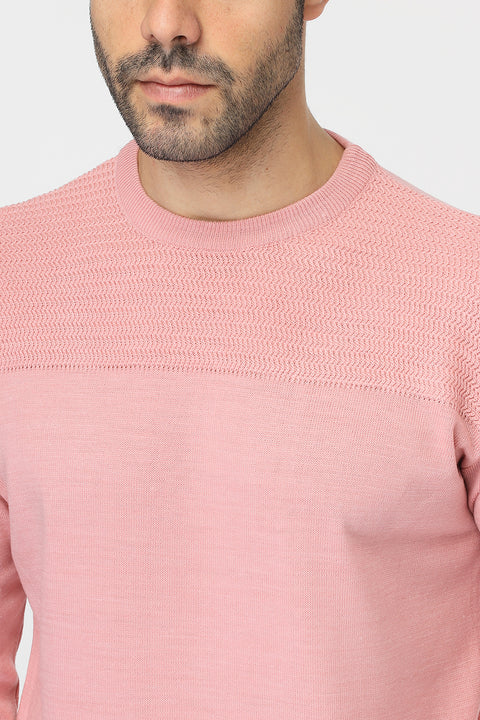 Regular Fit Pullover Pink