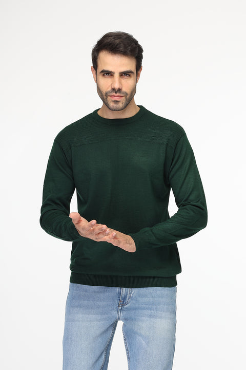 Regular Fit Pullover Green