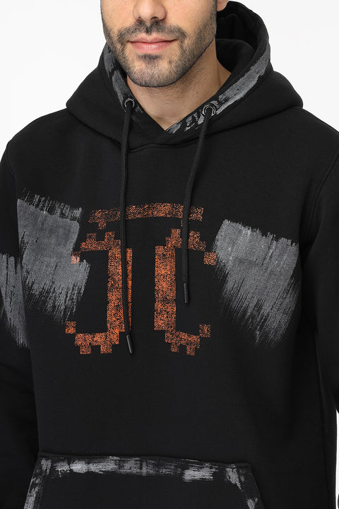 Regular Fit Sweat Shirt Black