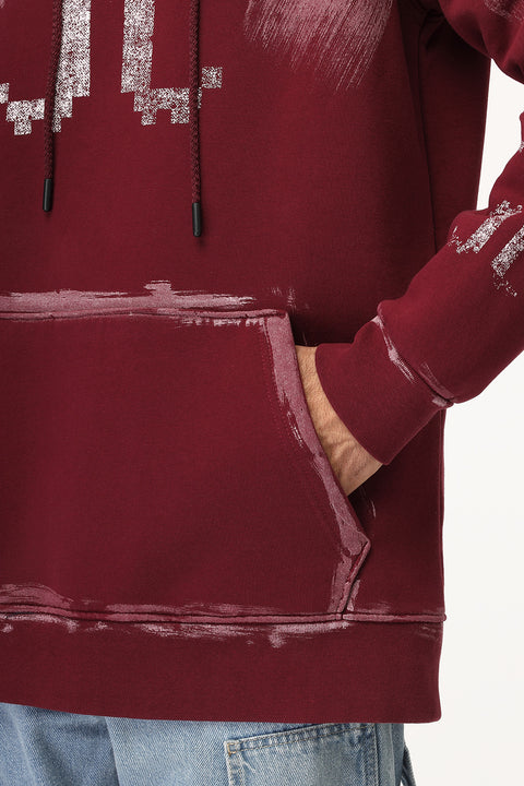 Regular Fit Sweat Shirt Maroon