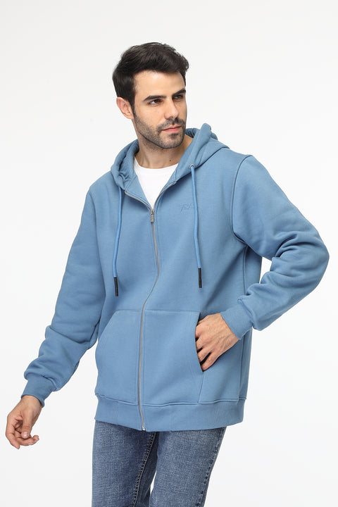 Regular Fit Sweat Shirt Blue