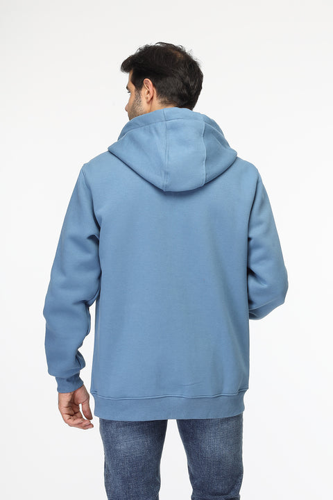 Regular Fit Sweat Shirt Blue