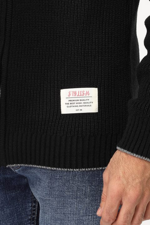 Regular Fit Pullover Black