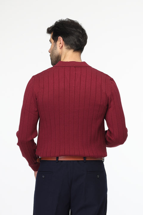 Regular Fit Pullover Maroon