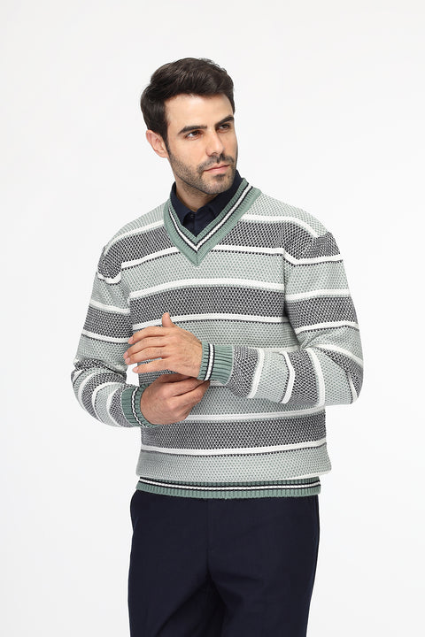 Regular Fit Pullover Green