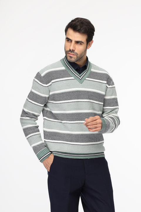 Regular Fit Pullover Green