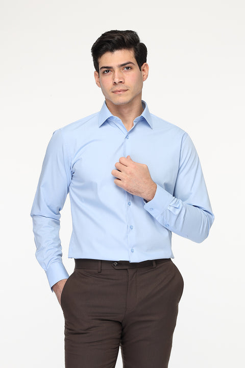 Classic Shirt  Regular Fit Medium Blue