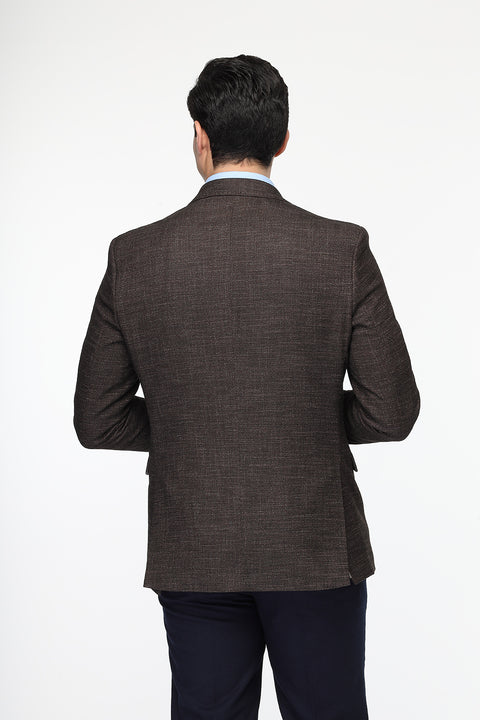 Regular Fit Blazer Brown