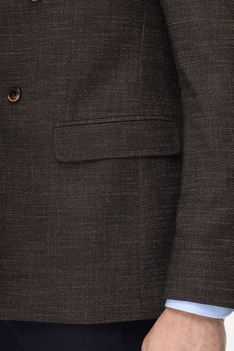 Regular Fit Blazer Brown