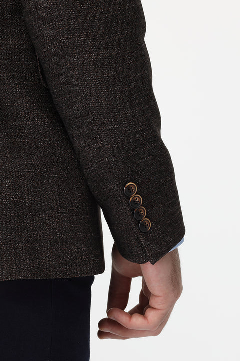 Regular Fit Blazer Brown