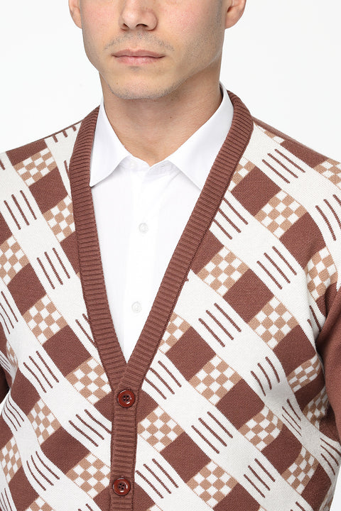 Regular Fit Pullover Brown