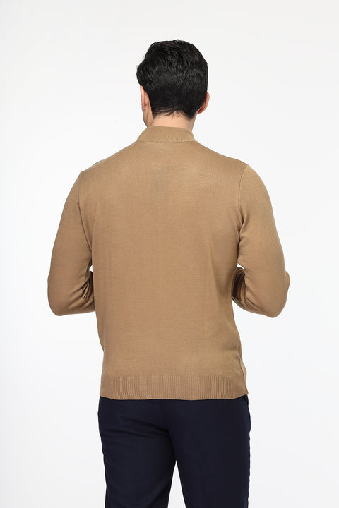 Regular Fit Pullover Beige