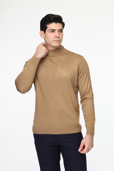 Regular Fit Pullover Beige