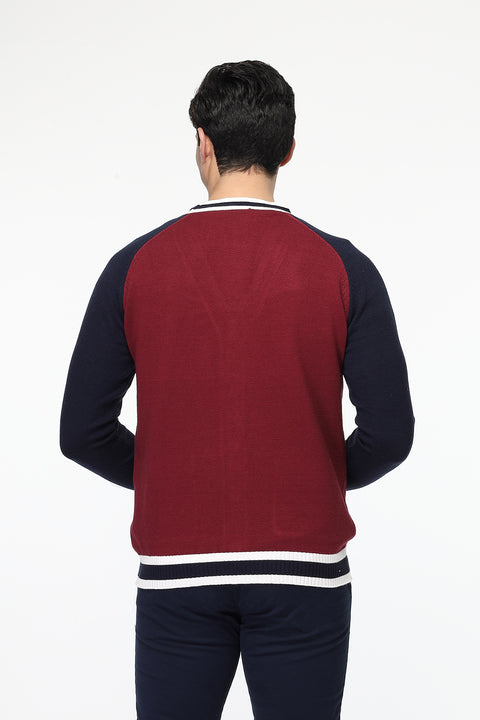 Regular Fit Pullover Maroon