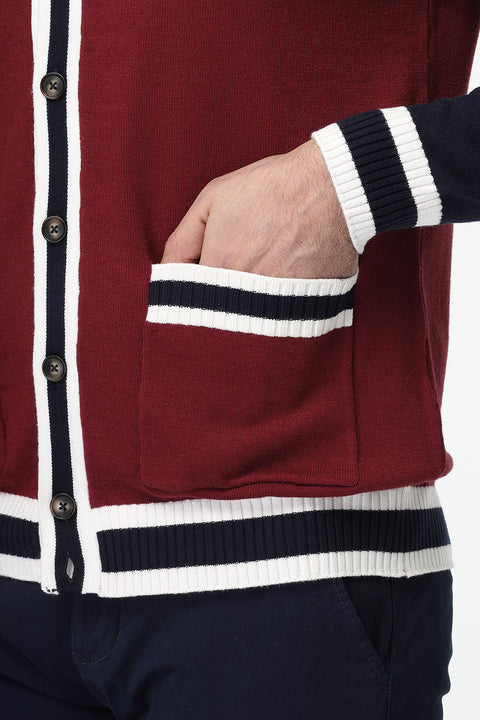 Regular Fit Pullover Maroon