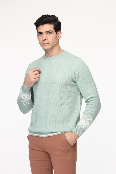 Regular Fit Pullover Green