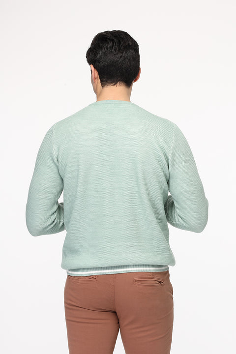 Regular Fit Pullover Green