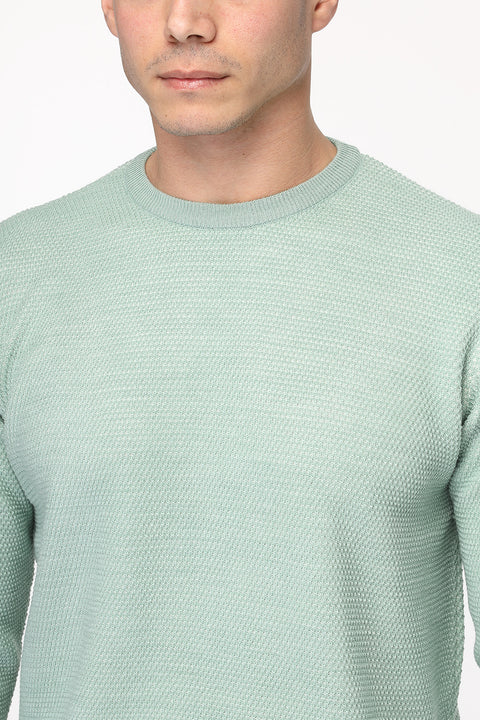 Regular Fit Pullover Green