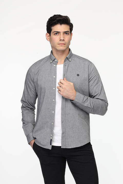 Slim Fit Shirt Gray
