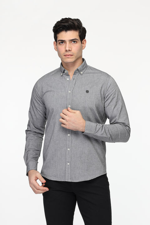 Slim Fit Shirt Gray