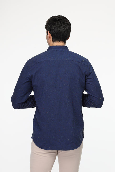 New Fit Shirt Dark Blue