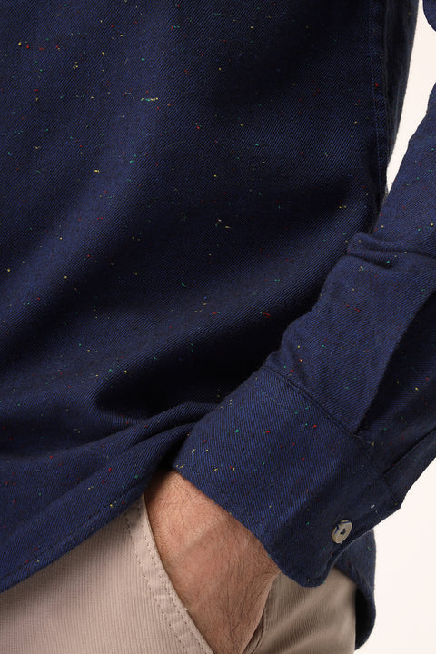 New Fit Shirt Dark Blue