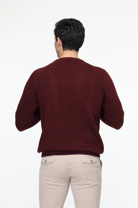 Regular Fit Pullover Maroon