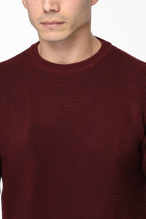 Regular Fit Pullover Maroon