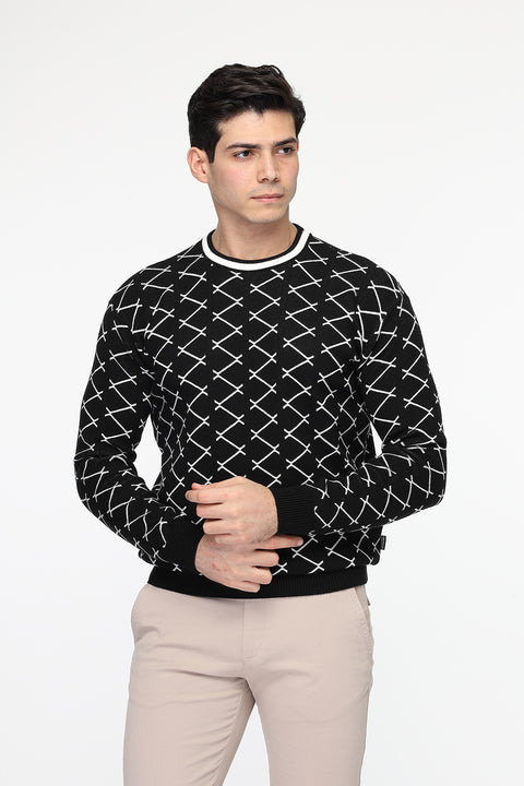 Regular Fit Pullover Black