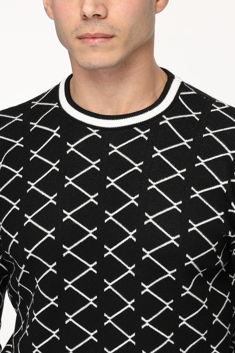 Regular Fit Pullover Black