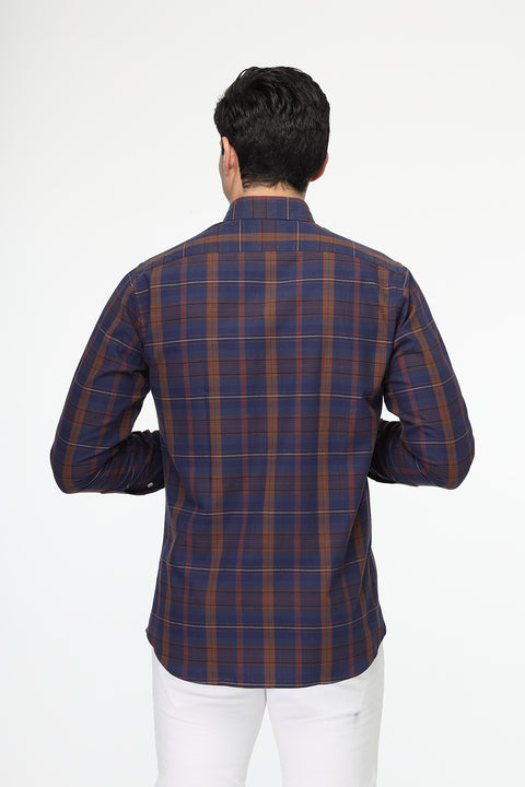 New Fit Shirt Dark Blue
