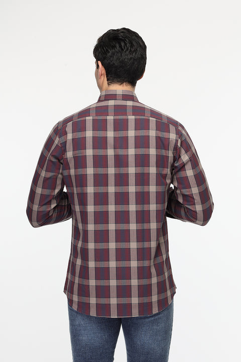 New Fit Shirt Maroon