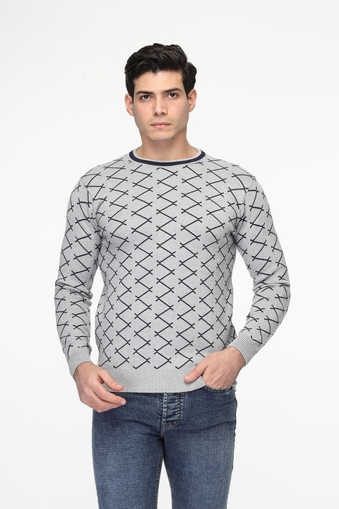Regular Fit Pullover Gray