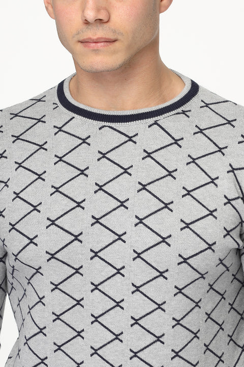Regular Fit Pullover Gray