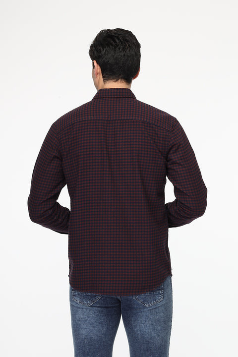 New Fit Shirt Maroon