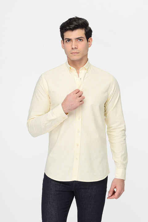 Semi Classic Shirt New fit Yellow