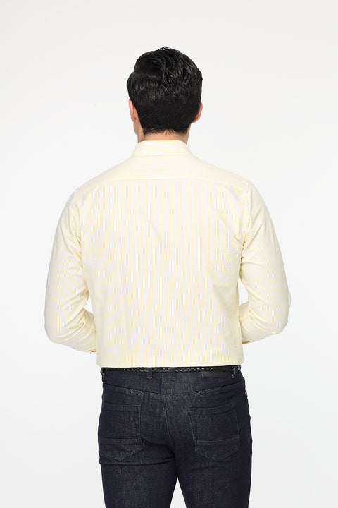 Semi Classic Shirt New fit Yellow