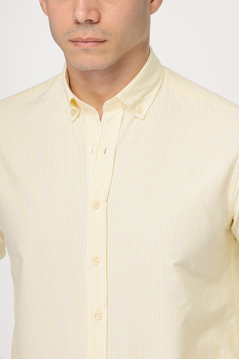 Semi Classic Shirt New fit Yellow