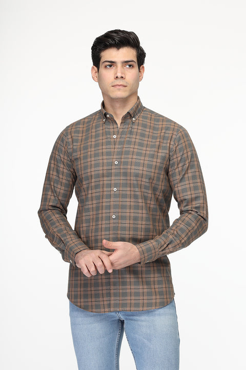 New Fit Shirt Brown