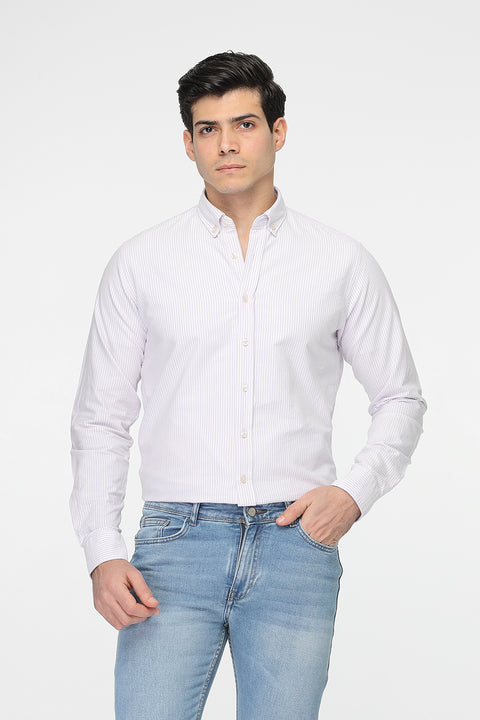 Semi Classic Shirt New fit Light Purple