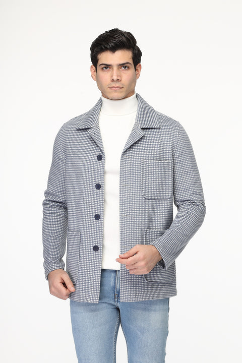 Regular Fit Jacket Blue